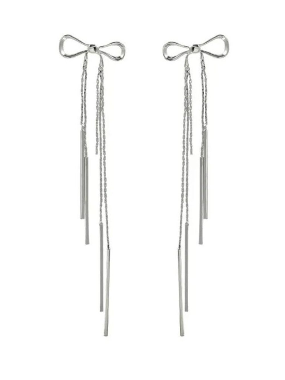 Silverbowdangleearrings112